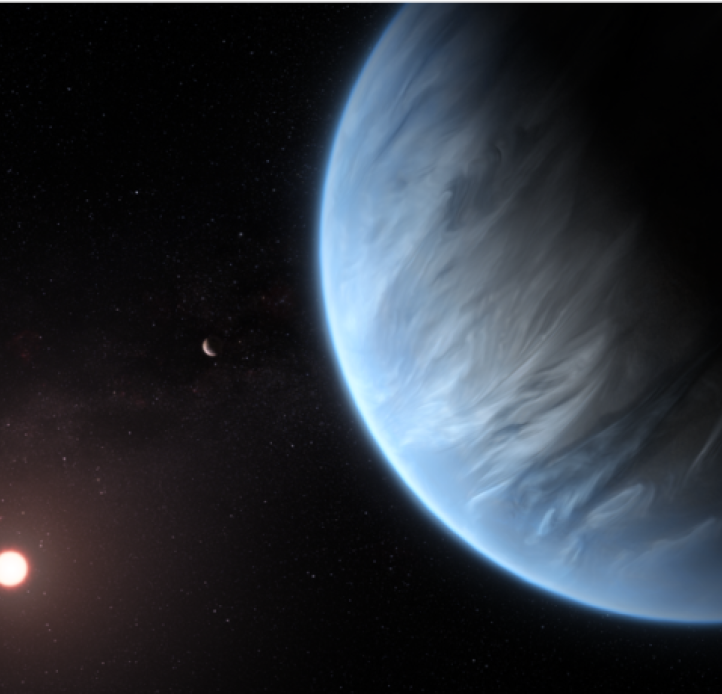 Illustration of a habitable world