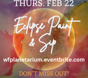 Logo for Eclipse Paint & Sips event